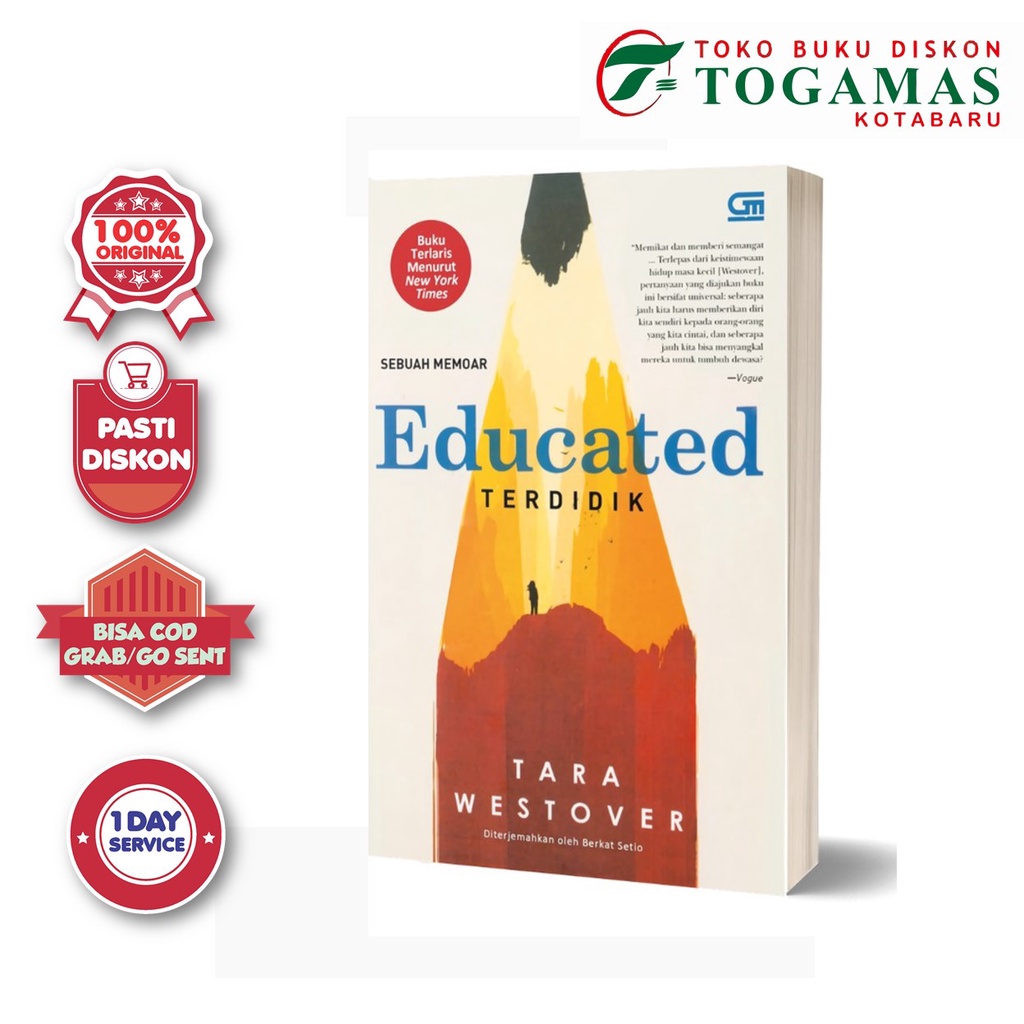 EDUCATED - TERDIDIK - TARA WESTOVER