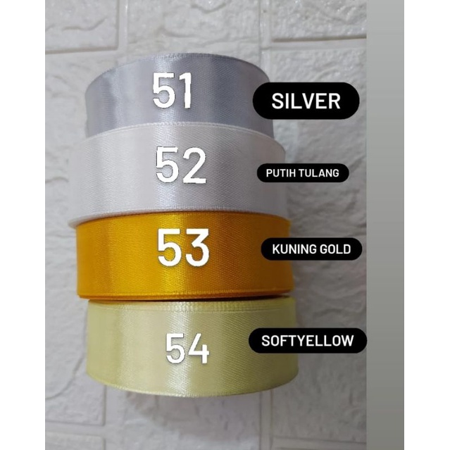 

(100cm)PART 2 PITA SATIN 1INCHI 2.5cm/pita buket/pita bunga/ribbon flower