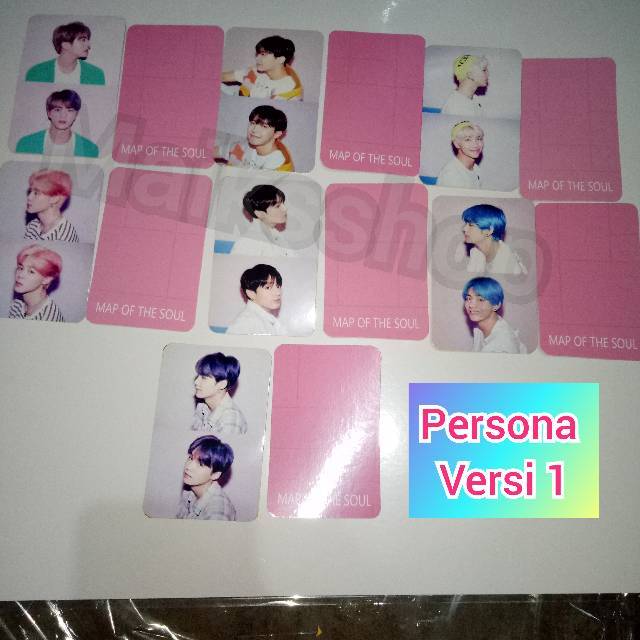 BTS Persona Map of The Soul Photocard Kpop