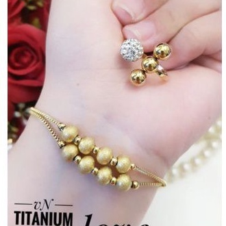 Titanium gelang cincin wanita a11