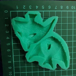 Cetakan Silikon Puding Coklat ikan manfish