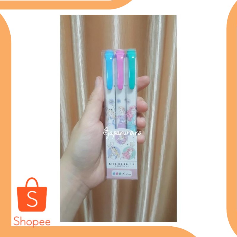 

Jual accessories Mildliner Karakter Disney Princess baru isi 3 0.5 mm 19DEZ Murah