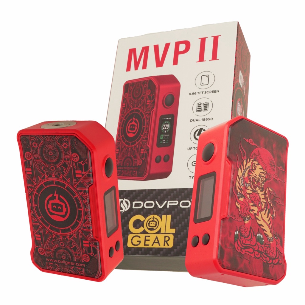 Jual Mod Vape Vapor Dovpo Mvp Ii 220w Balinese Tiger Red Authentic By