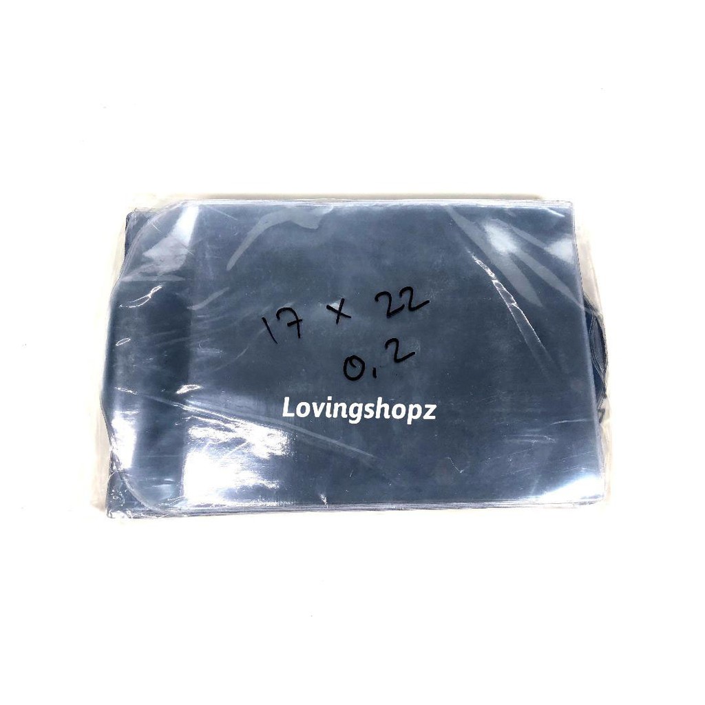 

Plastik Dokumen 17 X 22 cm , 0.2 mikron per 100 lembar