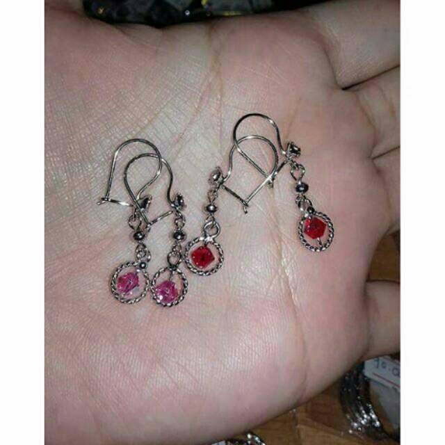 Anting Perak Asli 925 lapis mas