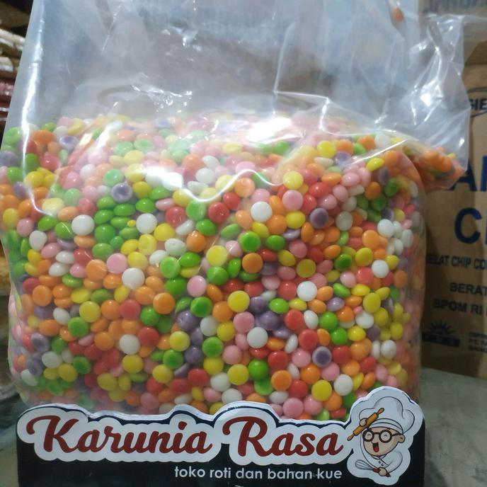 

31.87-Kue- Rainbow Choco Chips Repack 100Gram -Terlengkap-Termurah-Dijamin.