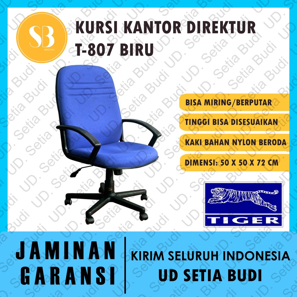 Kursi Kantor Direktur Hidrolis Tiger T-807