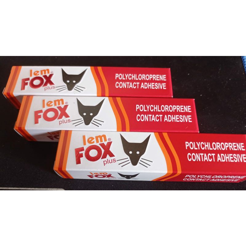 

Lem FOX Plus 20 gr Super Kulit Kayu Sintetis Plastik Karet