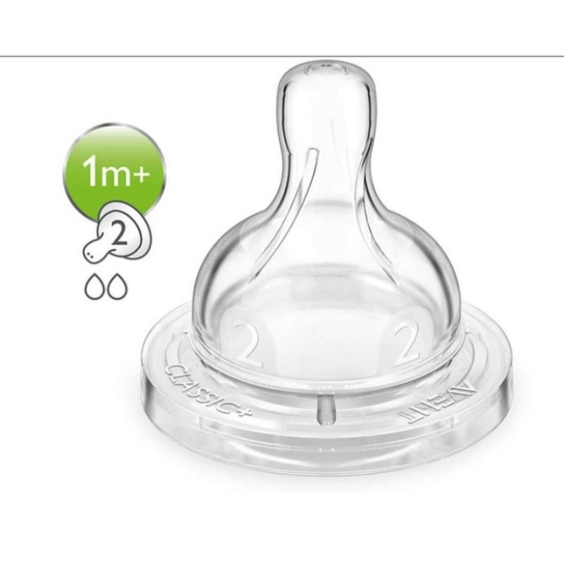 Dot philips avent klasik/ nipple philips avent isi 2 ori