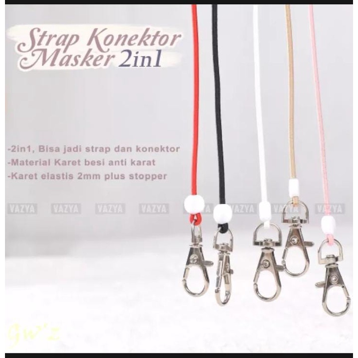 Strap Konektor Masker 2 in 1