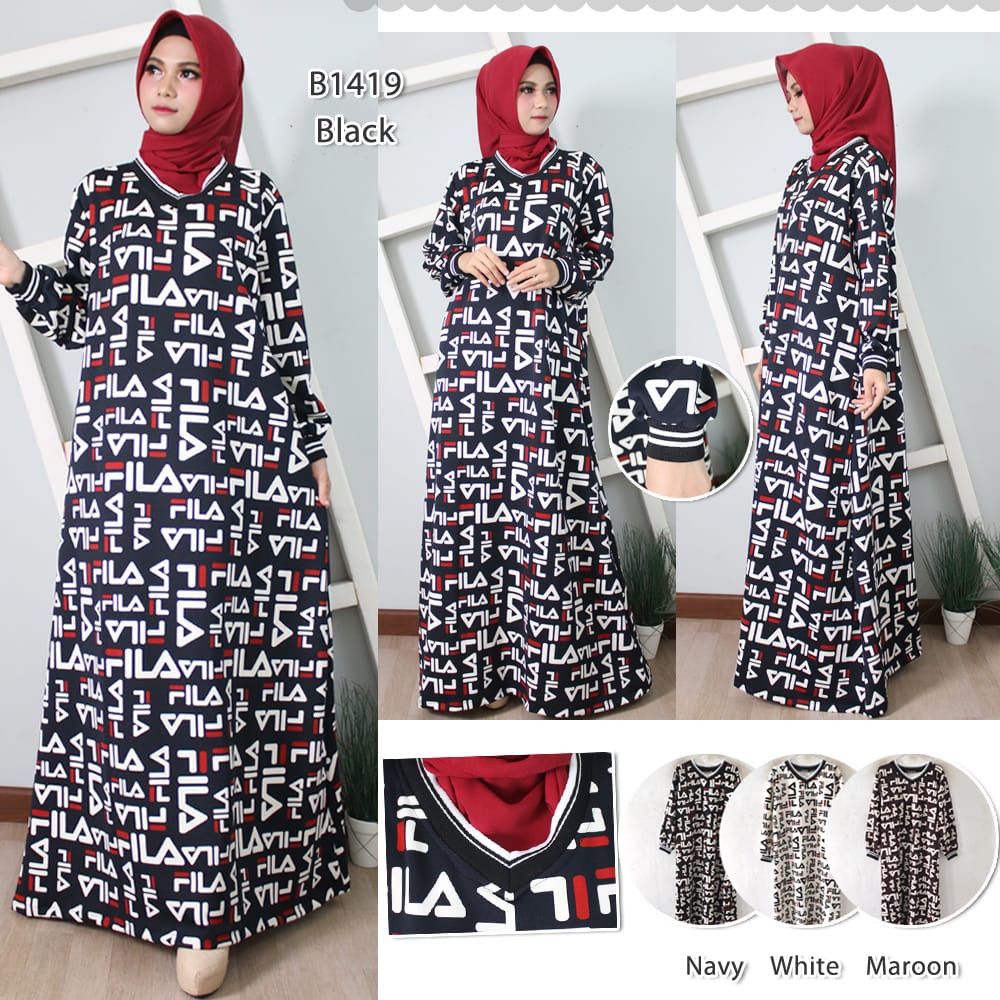 Gamis Fila Temukan Harga Dan Penawaran Online Terbaik Pakaian