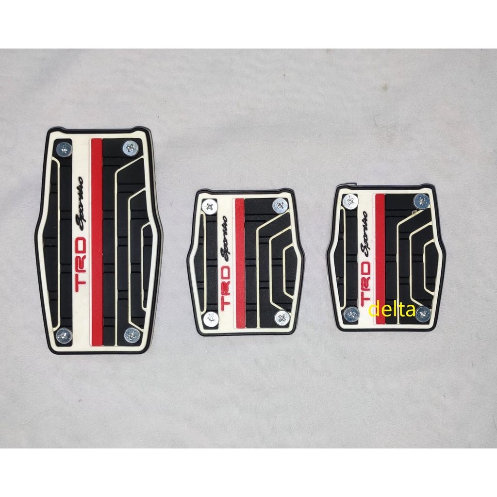 Pedal Gas Karet ISK Manual 3pcs Karakter Tulisan