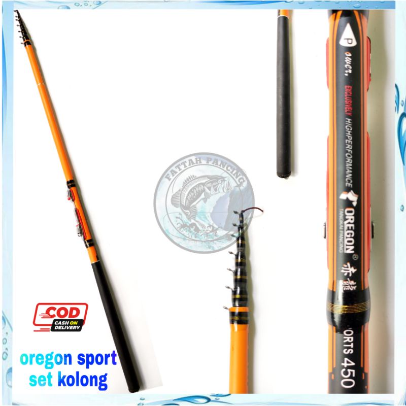 Joran Tegek Oregon Sport 360 450 540 630 Set Kaku