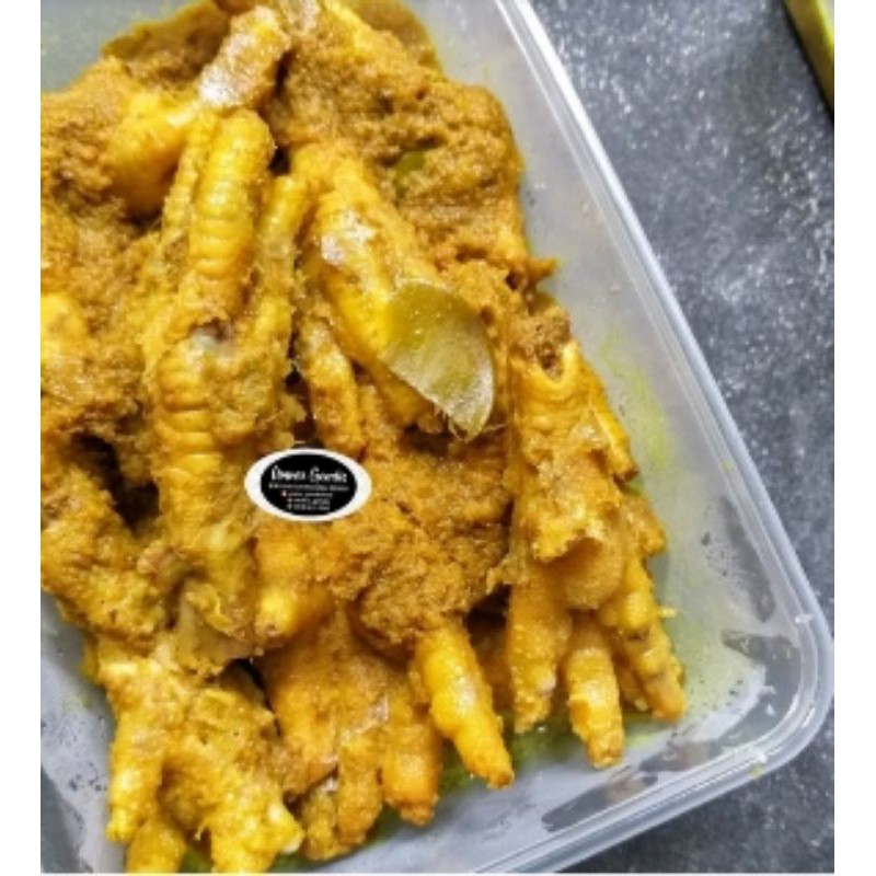 

Ceker Ungkep Bumbu Kuning Frozen food