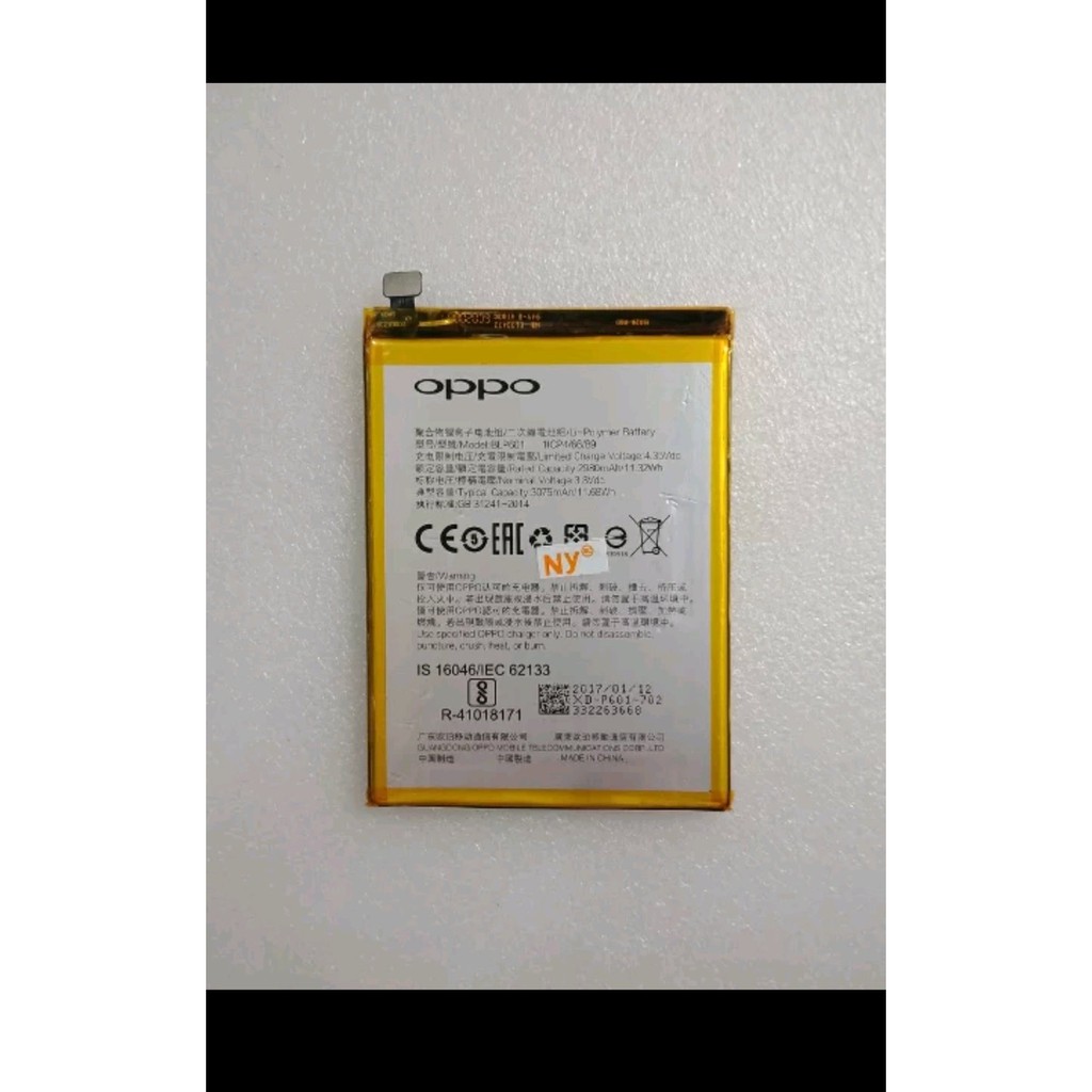 BATERAI OPPO F1S BLP601 ORI