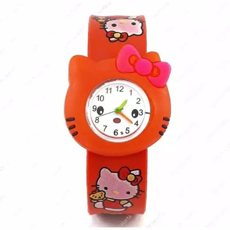 jam anak cepluk hello kitty