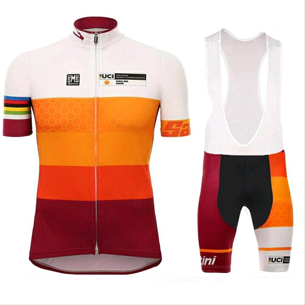 Jersey Sepeda Santini Roadbike Impor Berkualitas