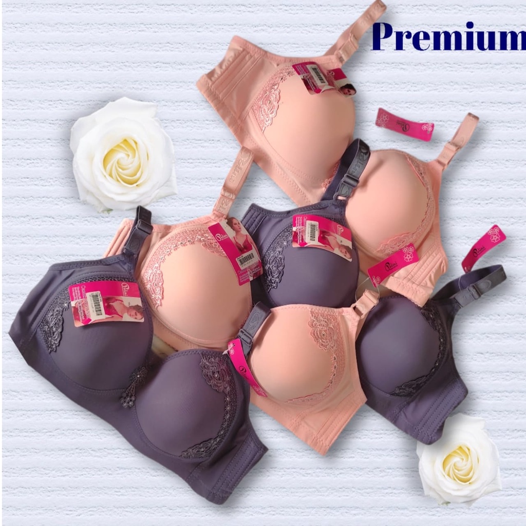Bh|bra polini Tampa Kawat Original Kombinasi Brokat CUP BESAR MURAH