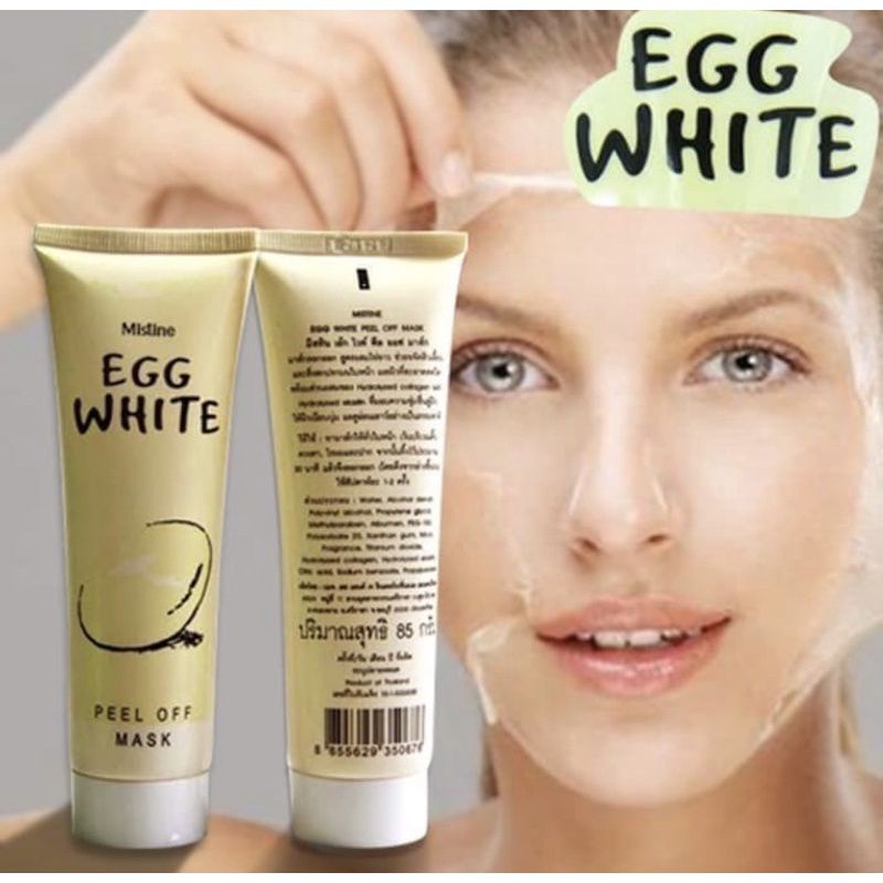 HANASUI EGG WHITE PEEL OFF MASK 80 gr / EGG WHITE / PEEL OFF MASK