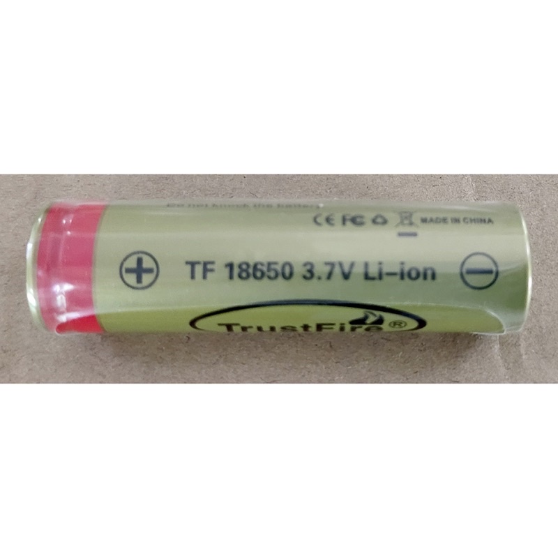 Baterai Li-ion 18650 6000mAh 3.7V Button Top - BRC 18650 - Golden