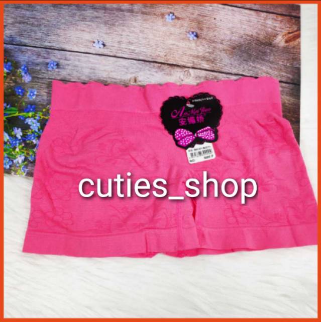 BOXER KNIT - AMJ - bahan rajut - freesize