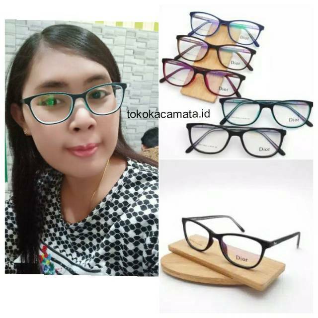 Frame kacamata 8003 | Gratis Lensa minus | Kacamata Antiradiasi | Kacamata fashion |