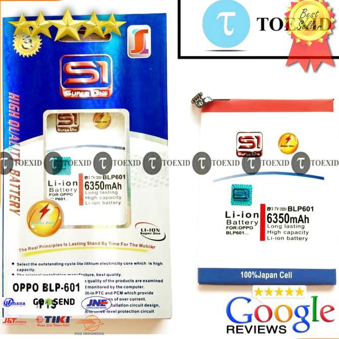 ACC HP BATERAI OPPO F1S A59 A53 BLP601 BATRE DOUBLE POWER IC SUPERONE PANDAWA CELL