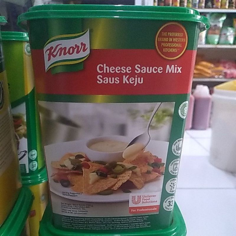 

KNORR CHESE SAUCE /SAUS KEJU 750GR