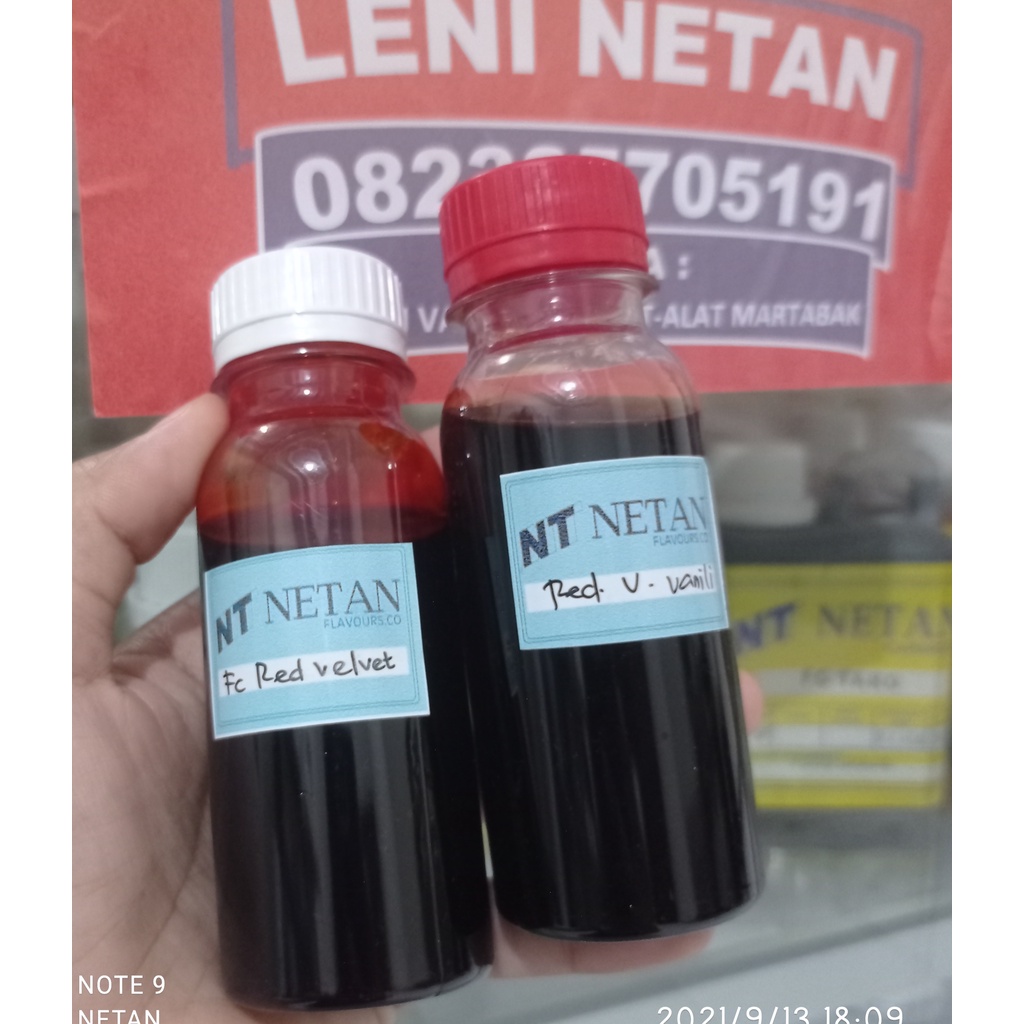 

Netan redvelvet 100 gram (varian warna)