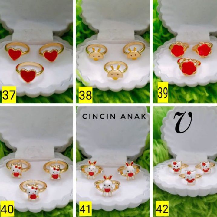 Xuping Perhiasan Cincin Anak C273