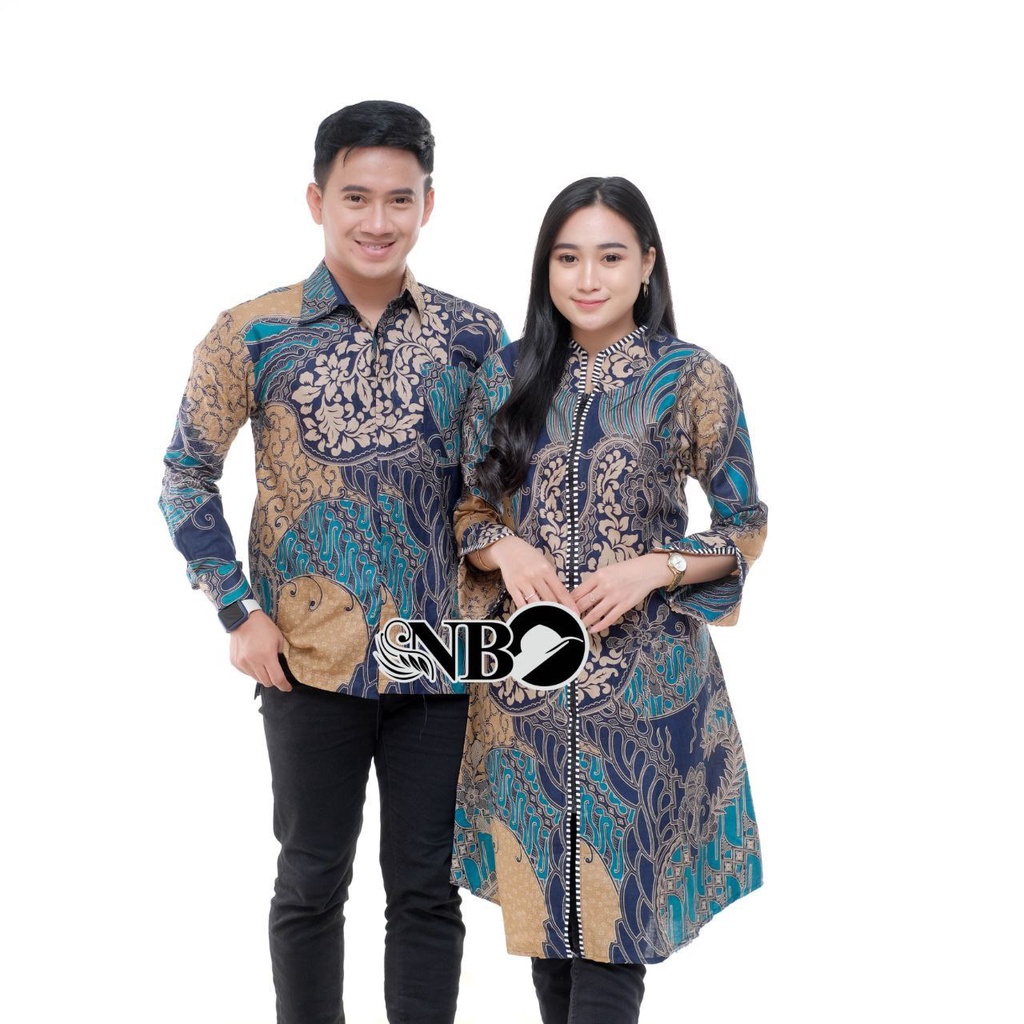 BATIK KALONGAN | SERAGAM BATIK KANTOR MOTIF CAP TOSCA