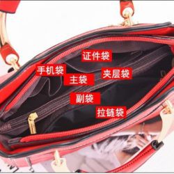 GT 1715 GI 8011 RISCE TAS HAND BAG GANTUNGAN DOUBLE LOVE IMPORT WANITA CEWEK PEREMPUAN BATAM JT