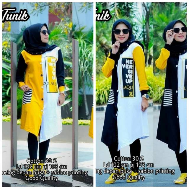 Baju Tunik Wanita Muslimah Minami