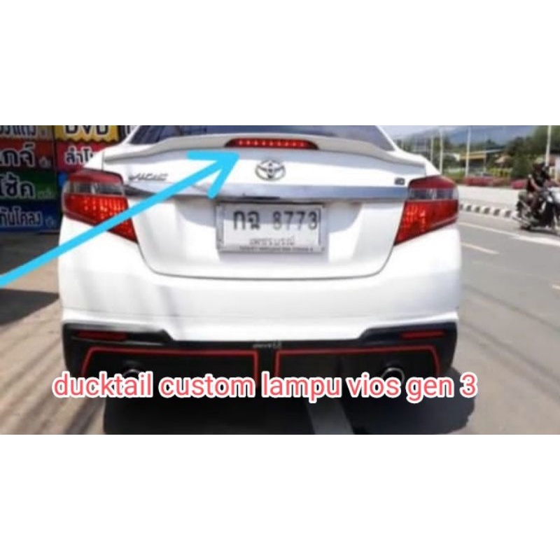 spoiler ducktail vios gen 3