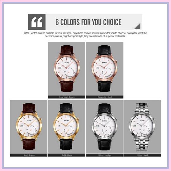 Jam Tangan Pria Original Anti Air  Jam Tangan Pria Analog Skmei 1581 Silver Water Resistant 30M