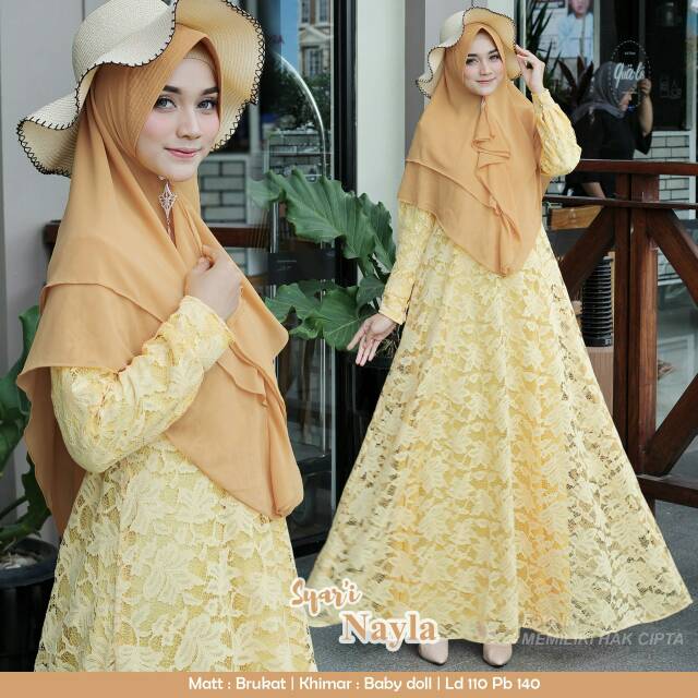 GAMIS/DRESS NAYLA SYARI PREMIUM