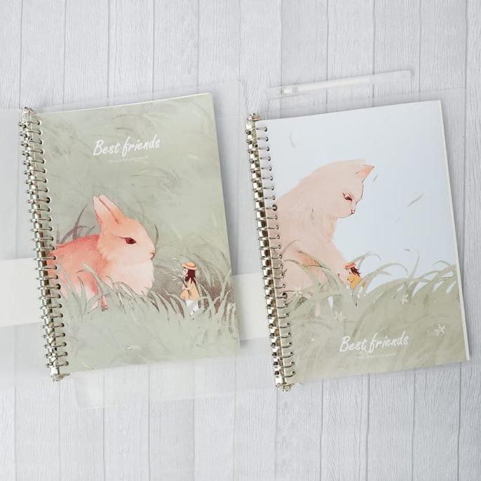 

Yang Dicari] Best Friends Animal File Binder A5 / Loose Leaf Leaf Binder Lucu Murah - Varian Bear