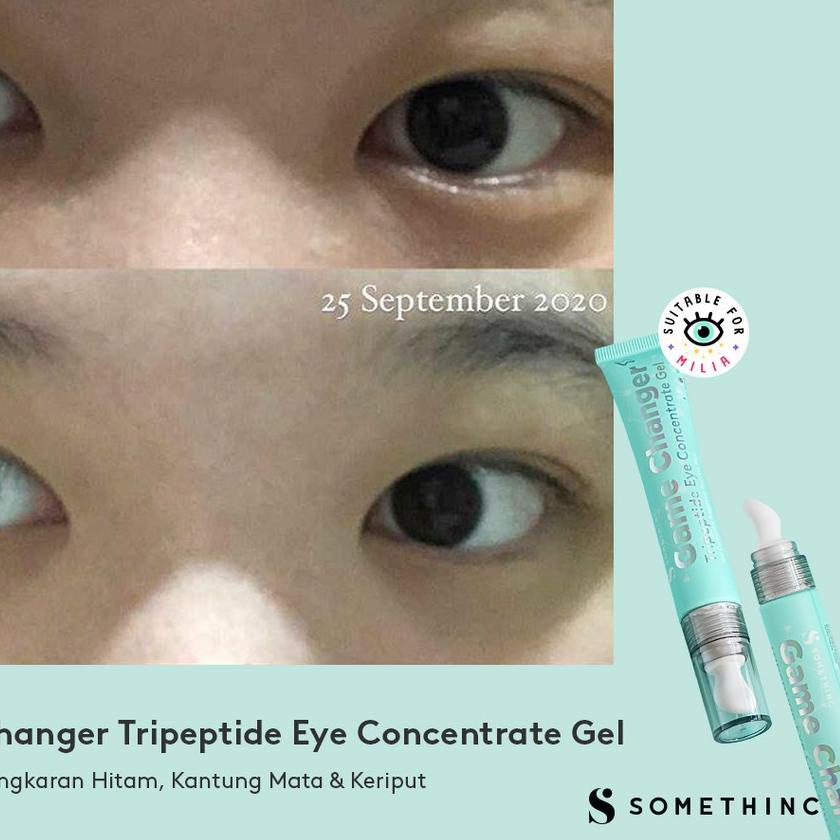 ♗ [SHARE] SOMETHINC GAME CHANGER TRIPEPTIDE EYE CONCENTRATE GEL | KRIM MATA SOMETHINC SHARE IN JAR ✴