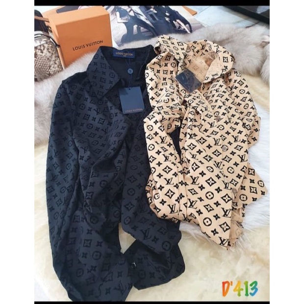 Kemeja lv wanita  import premium