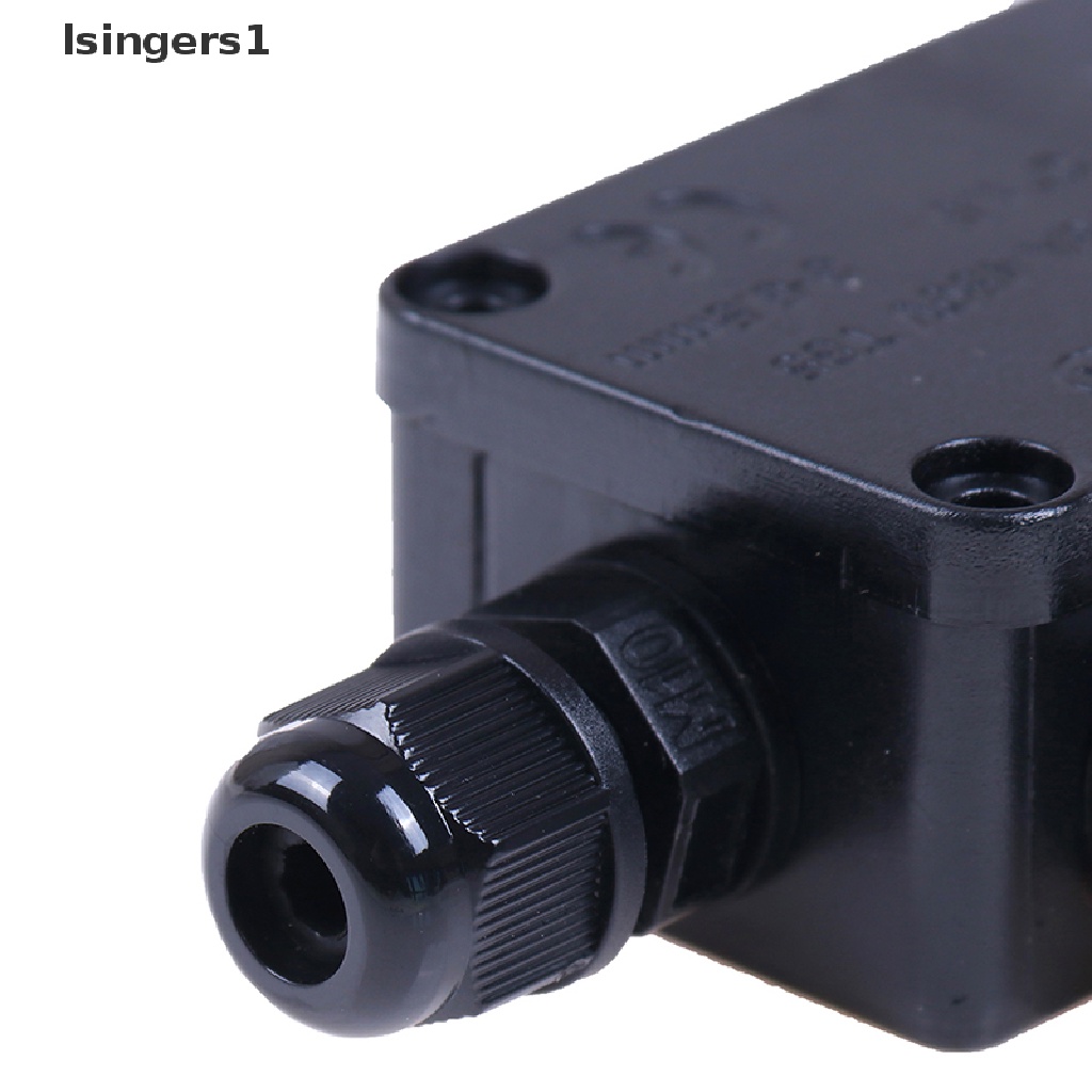 (lsingers1) Junction box Konektor Kabel 3 Arah Anti Air IP66 Dengan terminal 450v Untuk outdoor