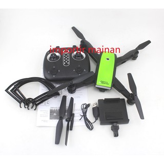 Drone Fpv Wifi Camera Bisa Digerakkan FQ38 Altitude Hold 2.4ghz one key