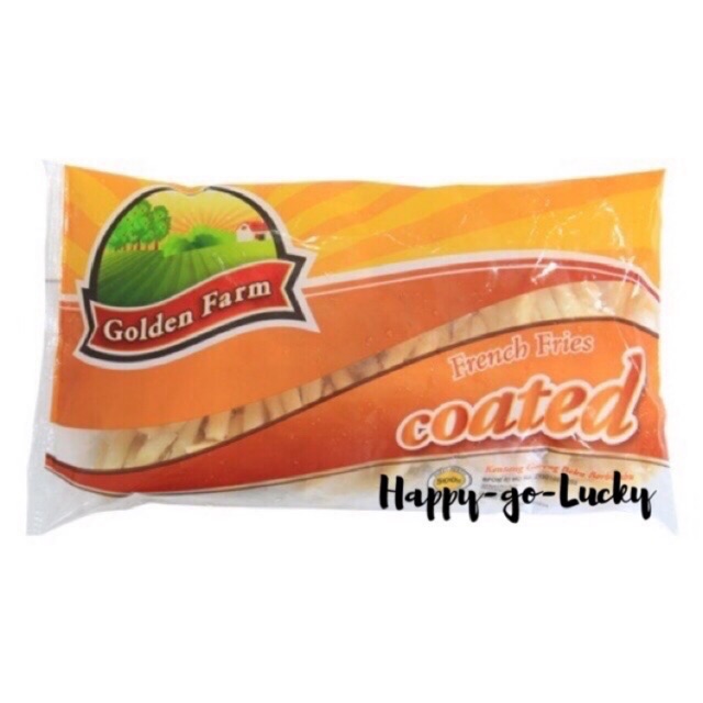

Golden Farm Coated French Fries 1 kg ( frozen kentang beku) khusus Surabaya