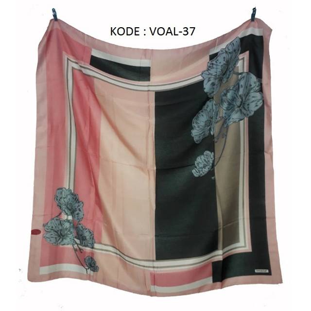 hijab segi empat / jilbab persegi / kerudung motif / umama / katun / murah