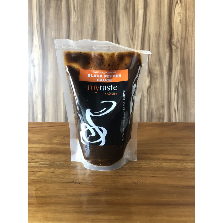 

SAUS LADA HITAM BLACK PEPPER SAUCE MY TASTE 500 Gr