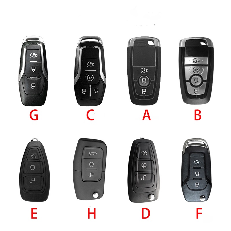 Case Remote Kunci Mobil Bahan Kulit Untuk Ford Focus 2 3 C Focus 2 MK2 MK4 MK5