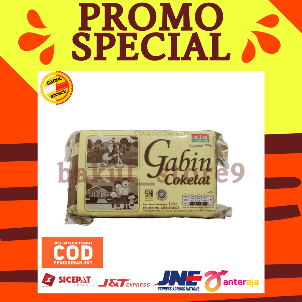 Gabin Cokelat Aim 125 Gr