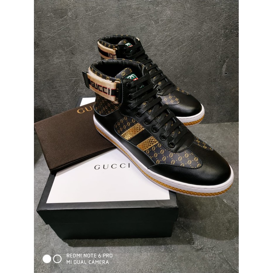 sepatu boots gucci