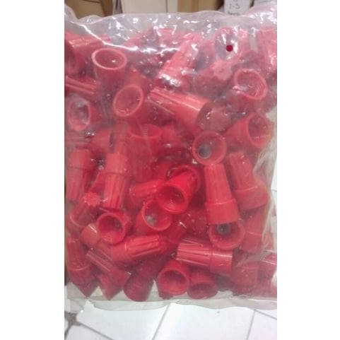 Lasdop 6mm MERAH / Lasdop Putar / Lasdop Listrik ~El~Xt1~