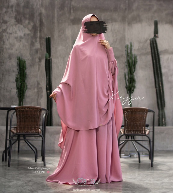 KEYZA SET BY MAHIRA INDONESIA (SUDAH TERMASUK KHIMAR DAN GAMIS)