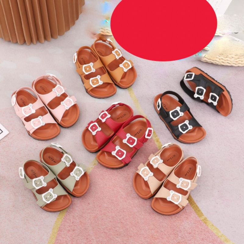 Sepatu Sandal Anak Dobel Gesper Pearl 1301 (24-29)